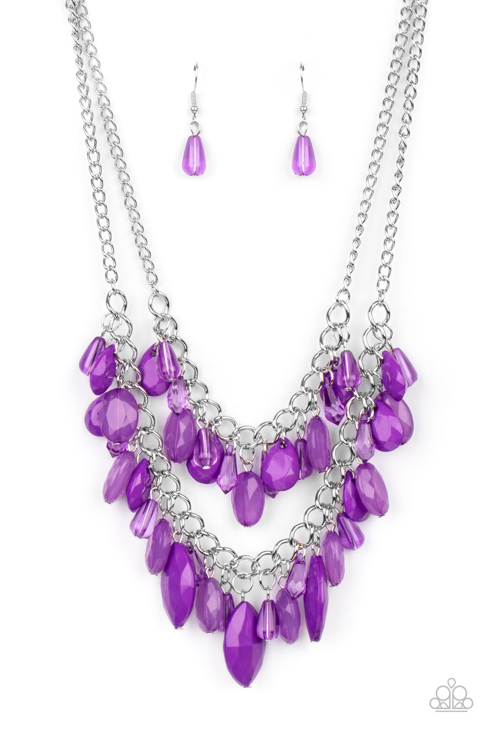 Paparazzi Midsummer Mixer - Purple Necklace 