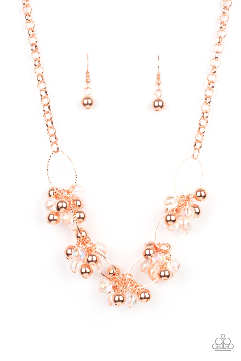 Paparazzi Effervescent Ensemble - Copper Necklace 