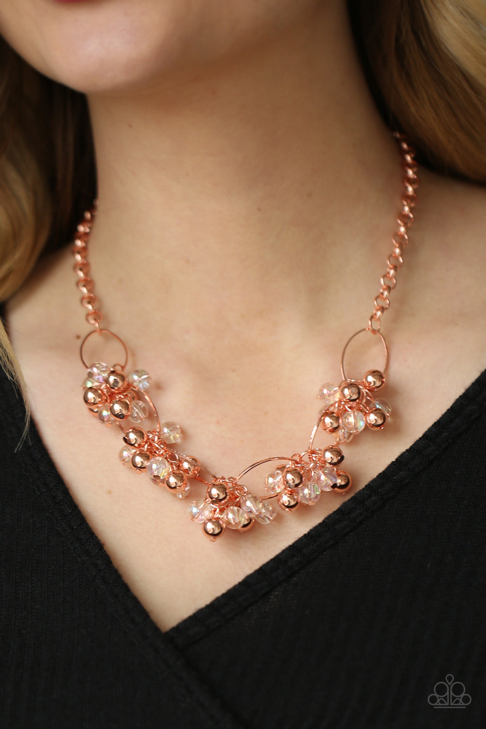 Paparazzi Effervescent Ensemble - Copper Necklace 