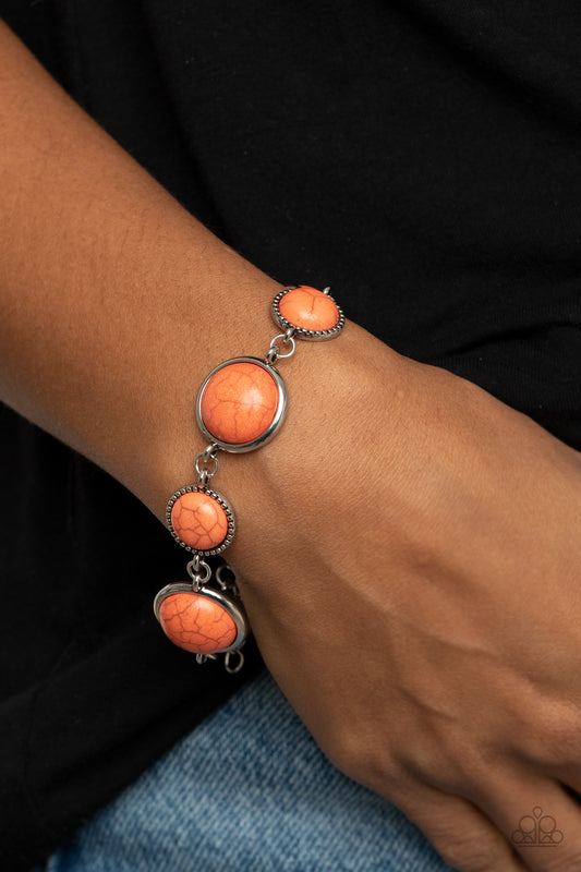Turn Up The Terra - Orange Bracelet 