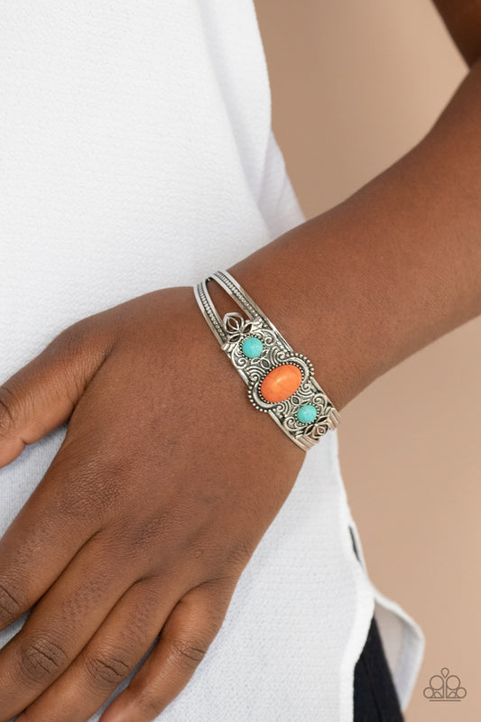 Artisan Ancestry - Orange Bracelet - Kingdom Bling Showroom