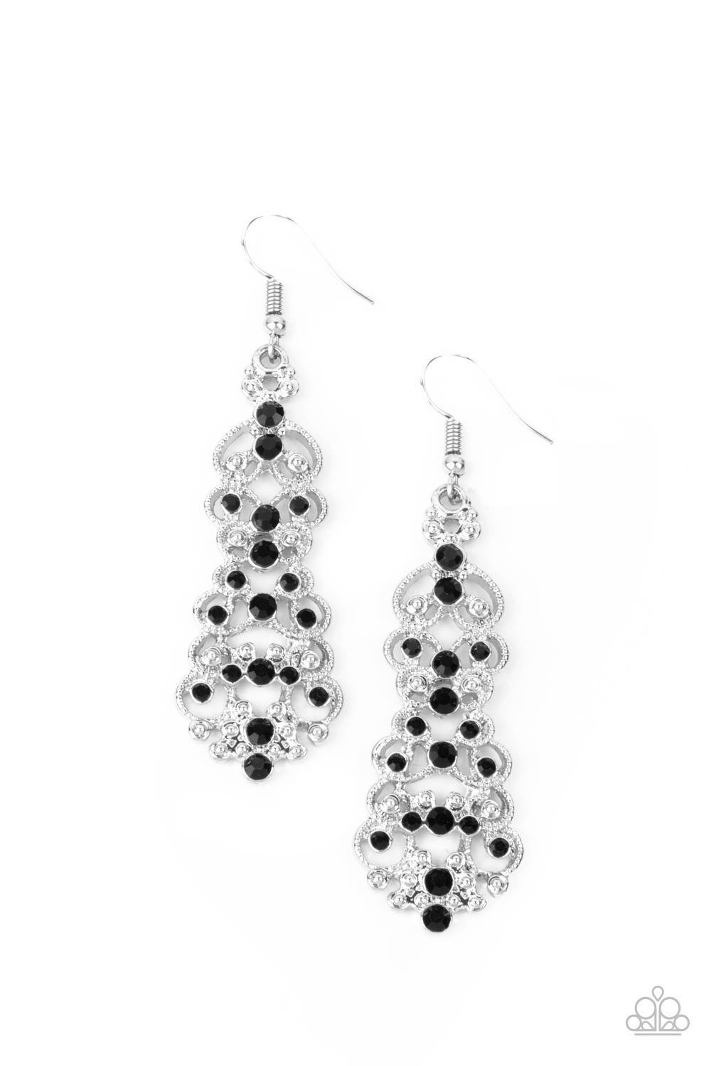 Diva Decorum - Black Earrings 