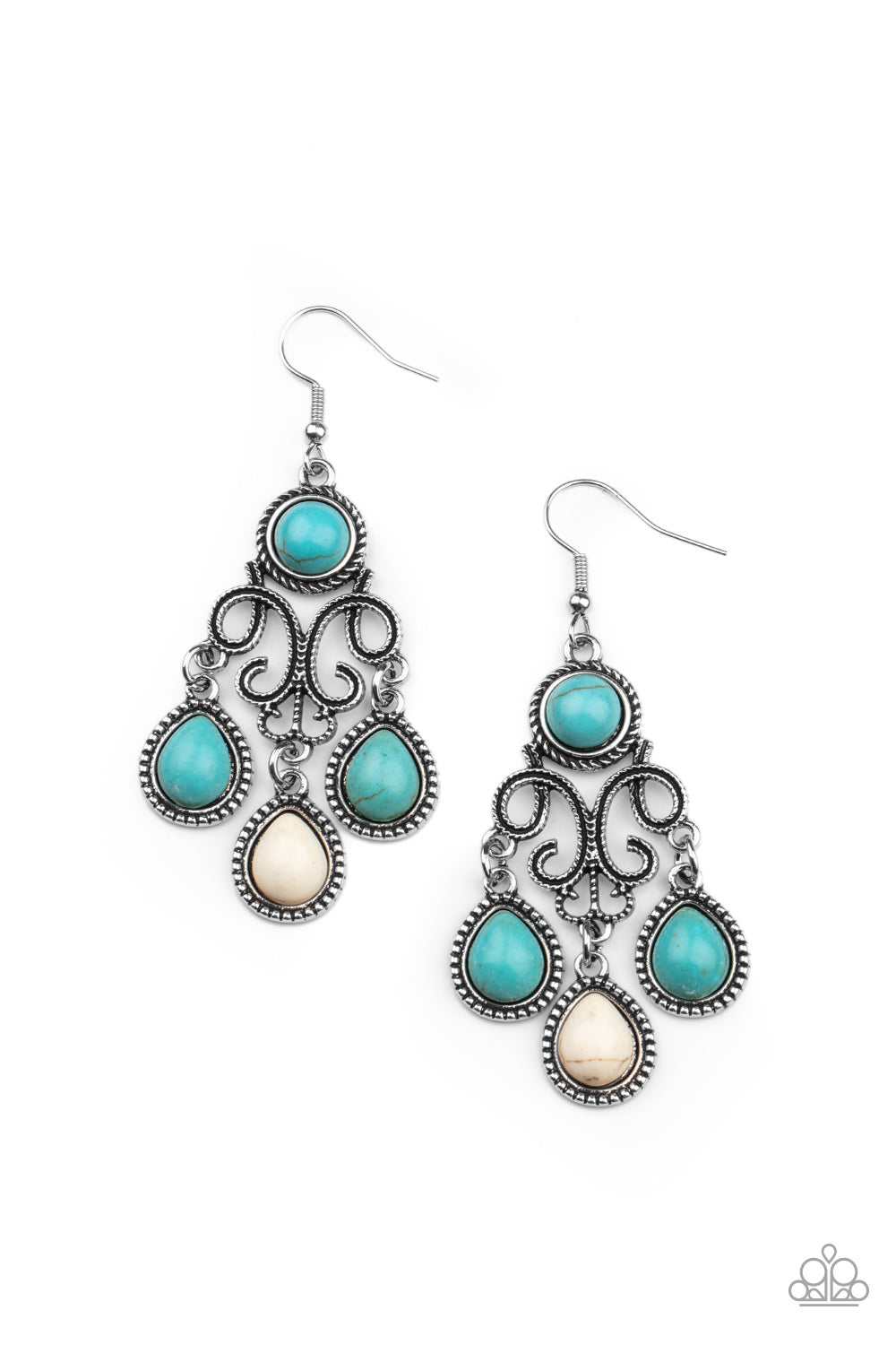 Paparazzi Canyon Chandelier - Multi Earrings 