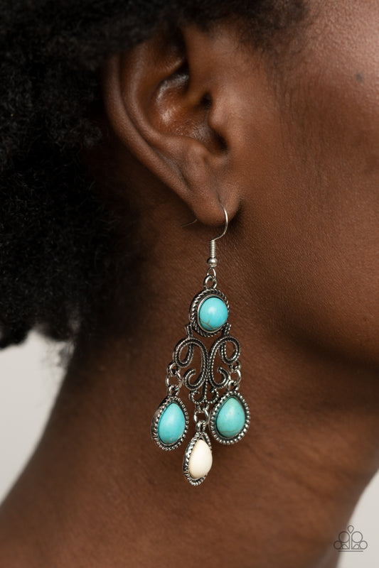 Paparazzi Canyon Chandelier - Multi Earrings 