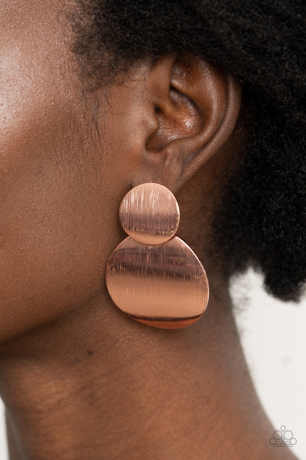 Here Today, GONG Tomorrow - Copper Post Earring