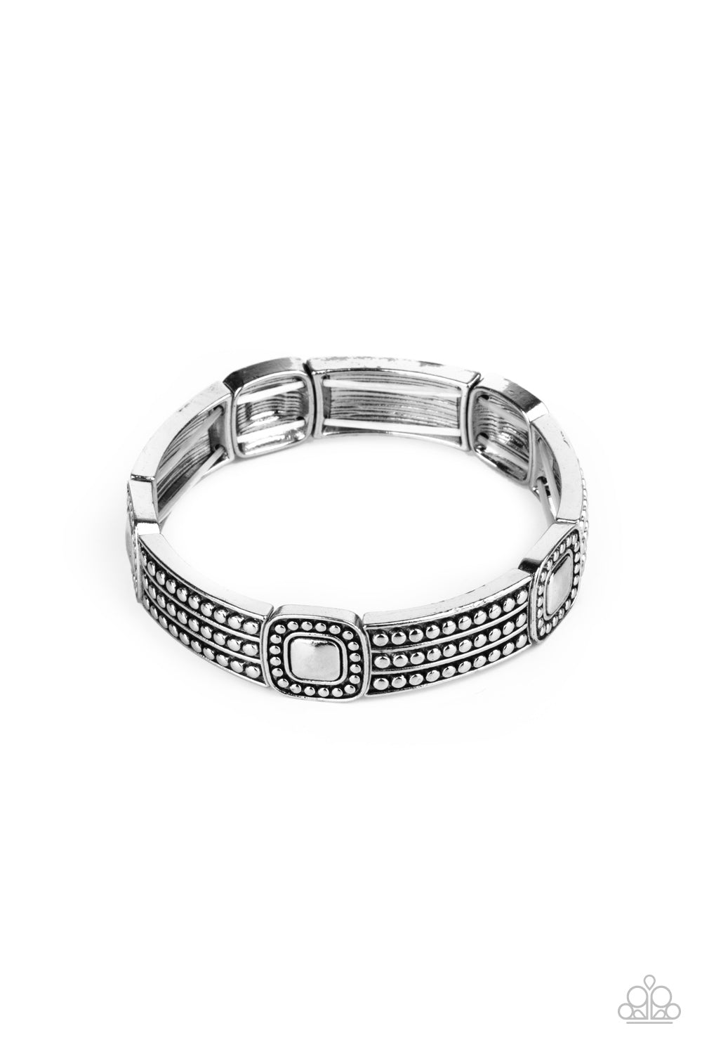 Paparazzi Rustic Redux - Silver Bracelet 