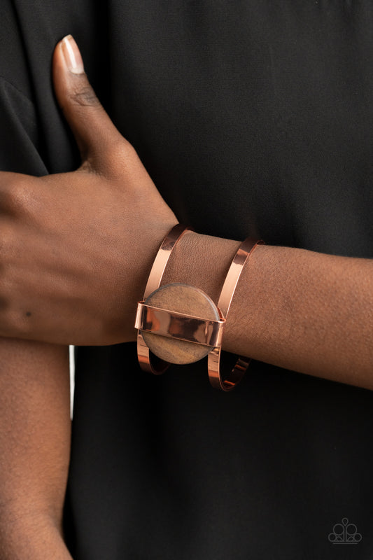 Organic Fusion - Copper Bracelet 