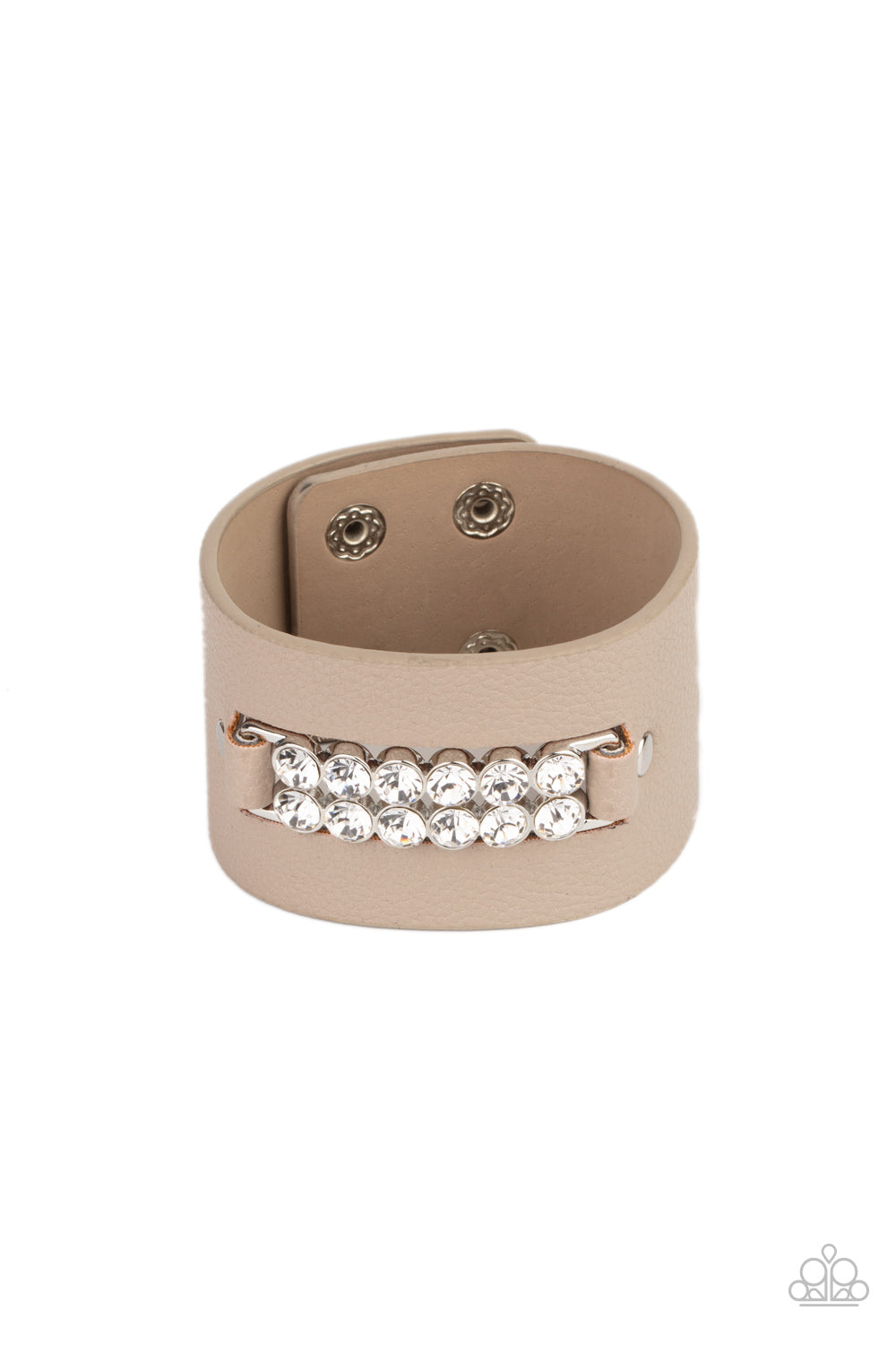 Paparazzi Runway Rebellion - Brown Urban Bracelet 