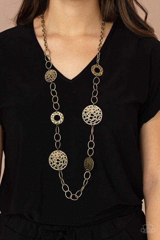 HOLEY Relic - Brass Necklace