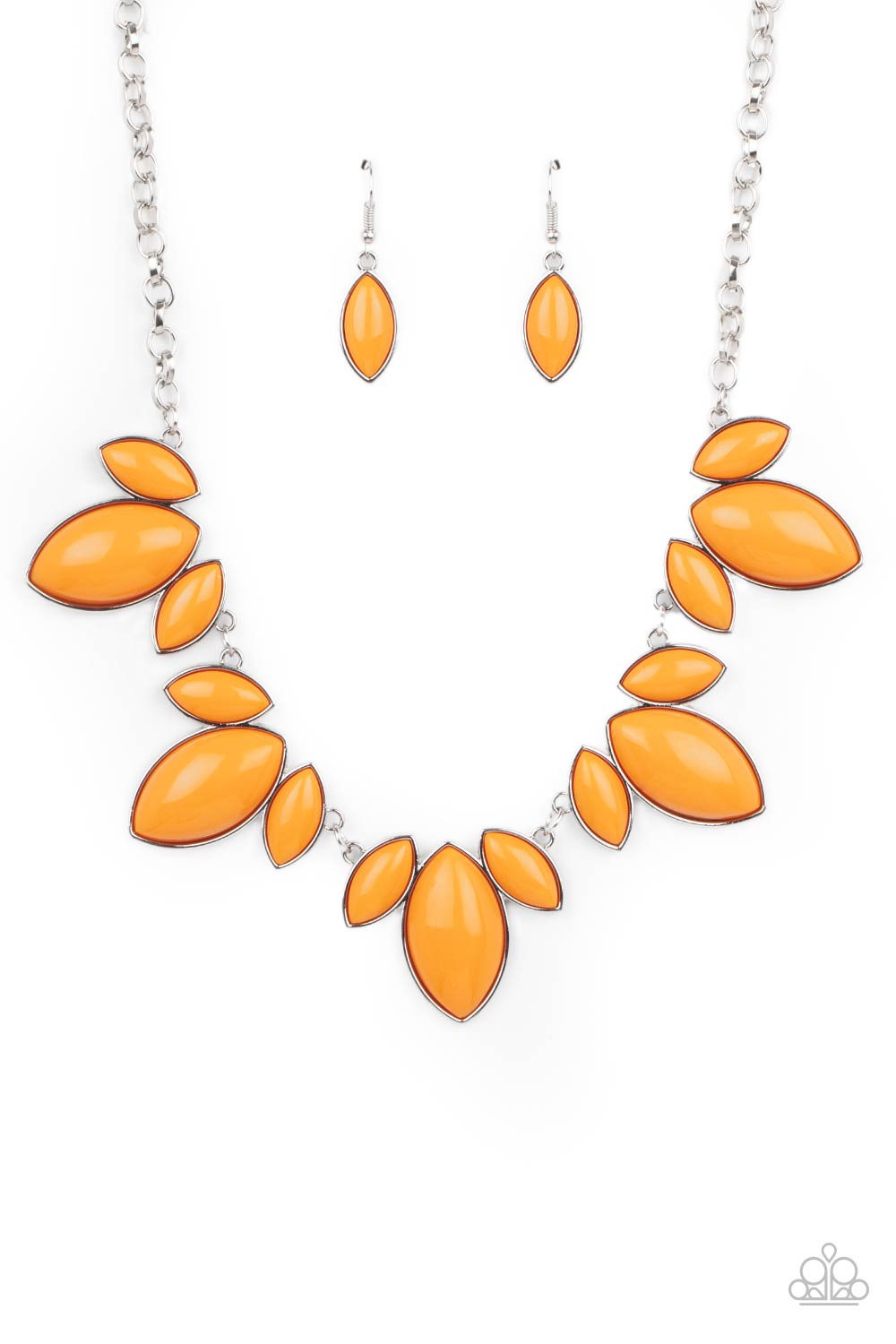 Paparazzi Viva La Vacation - Orange Necklace 