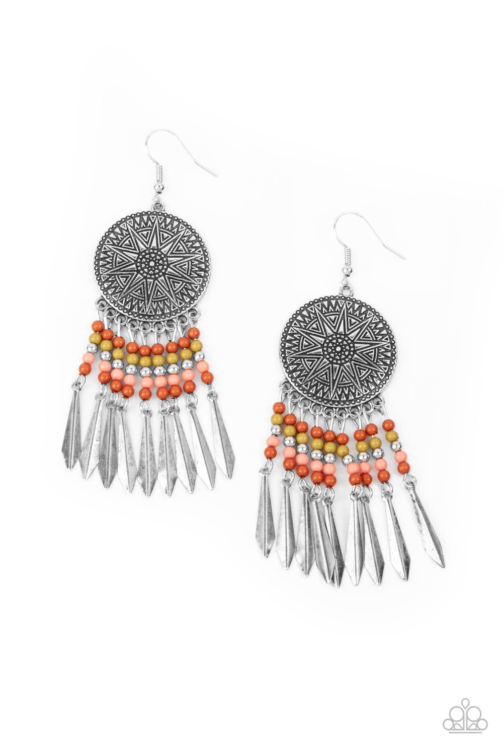 Paparazzi Sun Warrior - Multi Earrings 