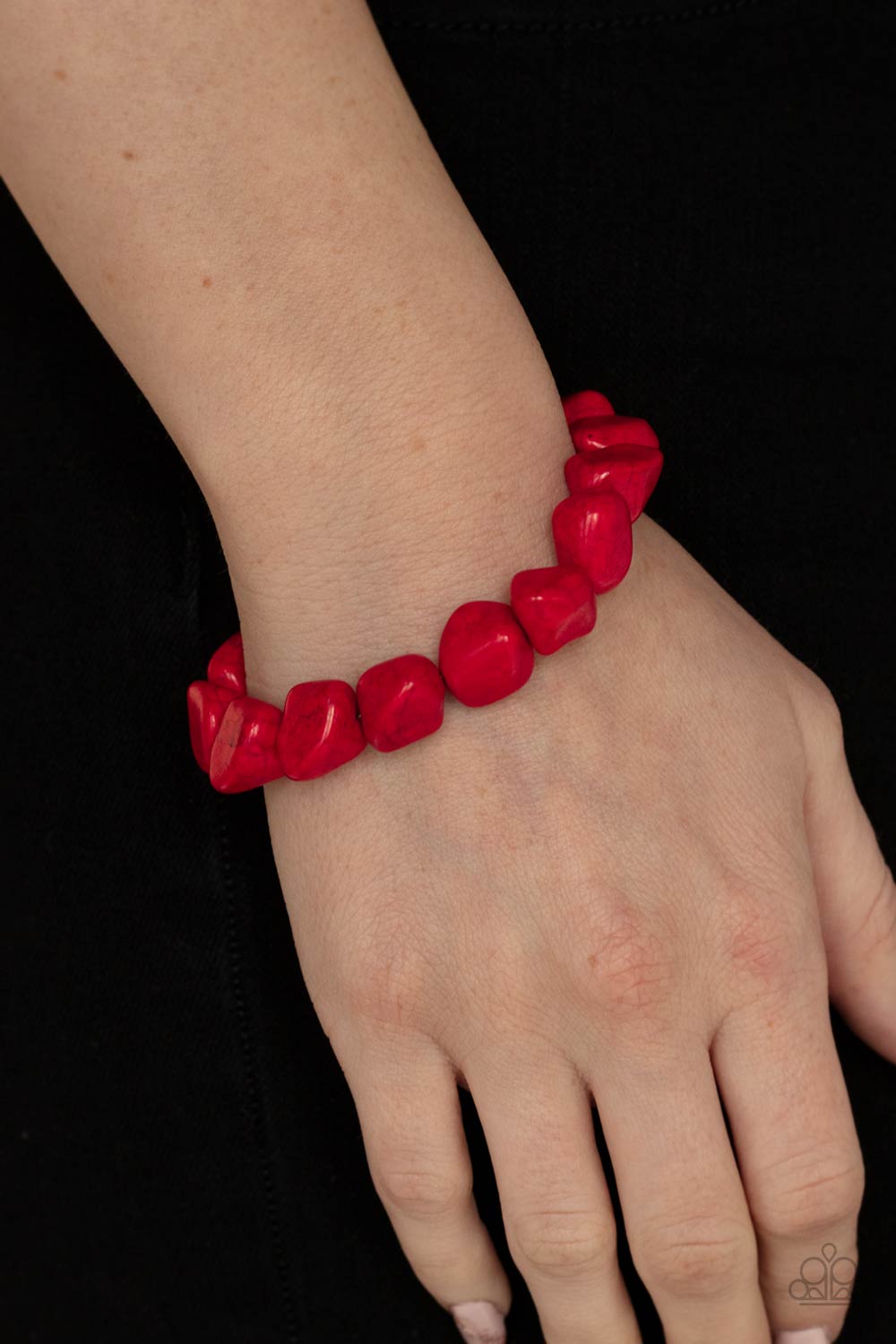 Paparazzi Prehistoric Paradise - Red Bracelet 