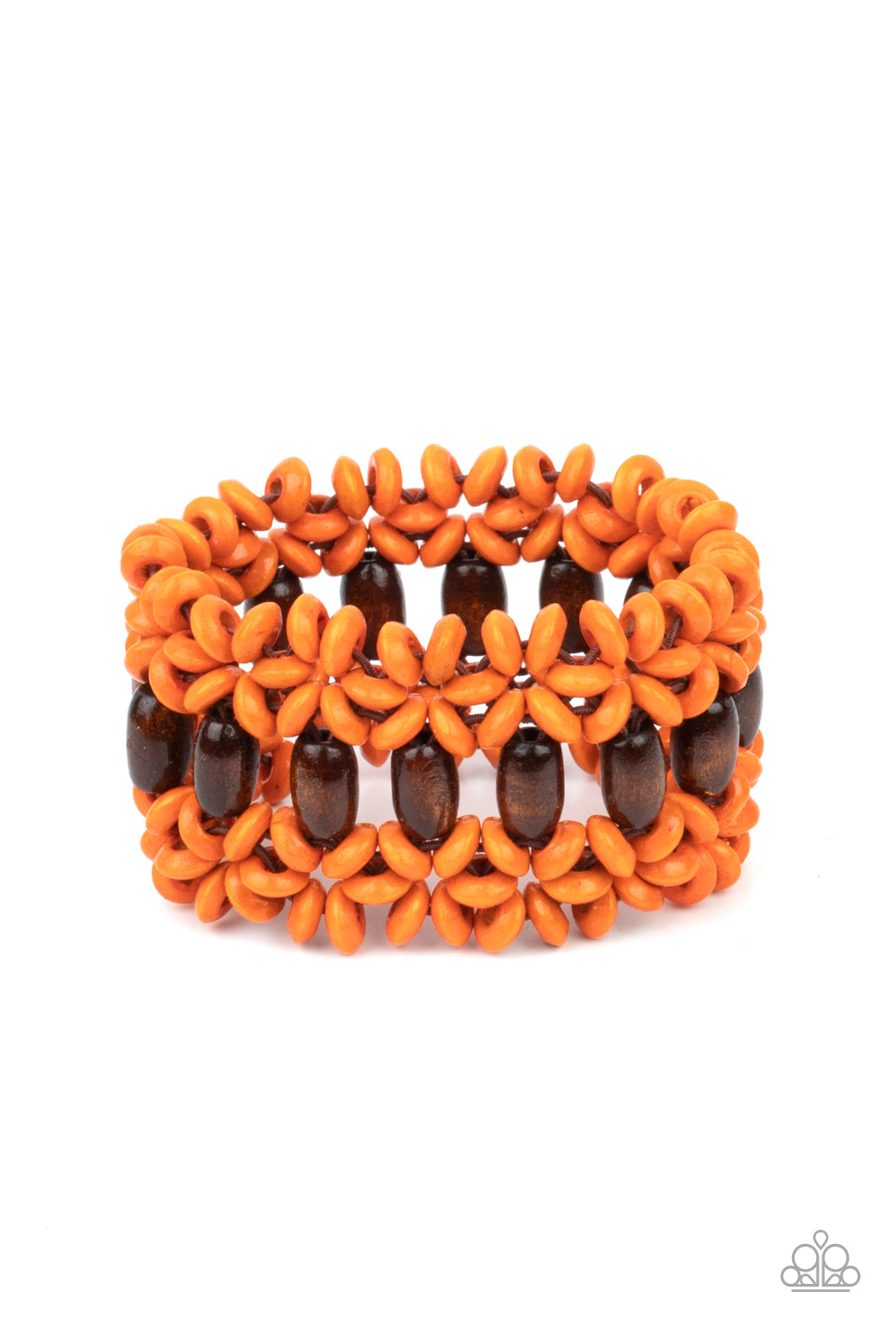Paparazzi Bali Beach Retreat - Orange Bracelet 