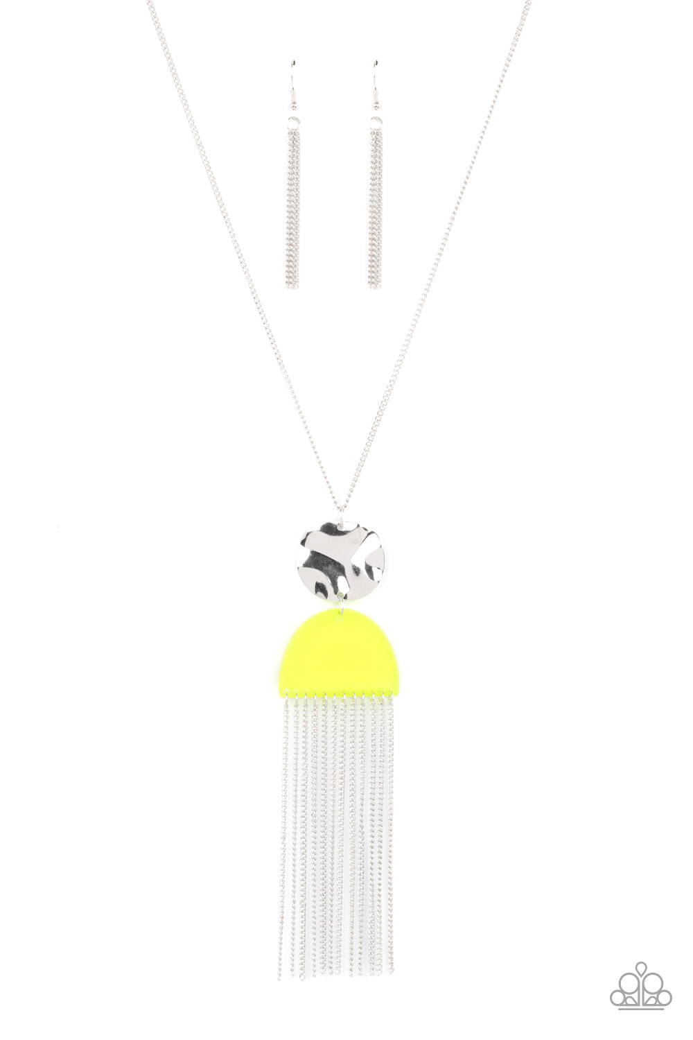 Paparazzi Color Me Neon - Yellow Necklace 