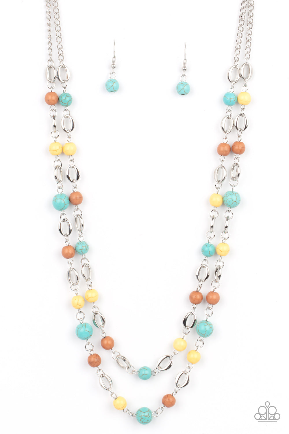 Paparazzi Essentially Earthy - Multi Necklace 