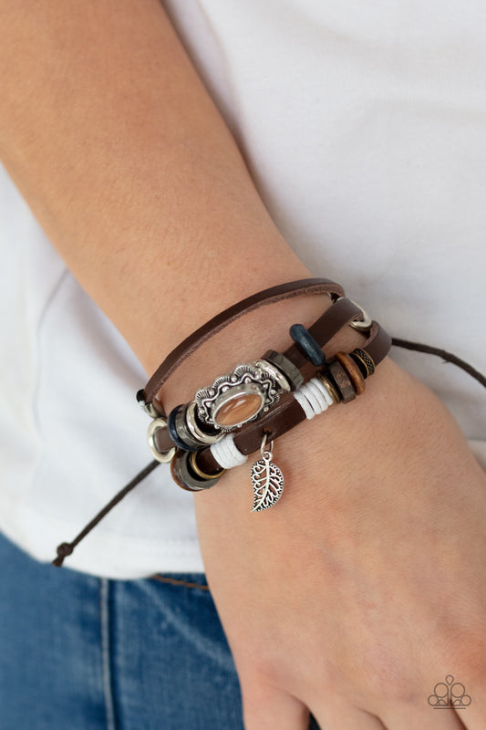 Paparazzi Mystically Mediterranean - Orange Urban Bracelet 