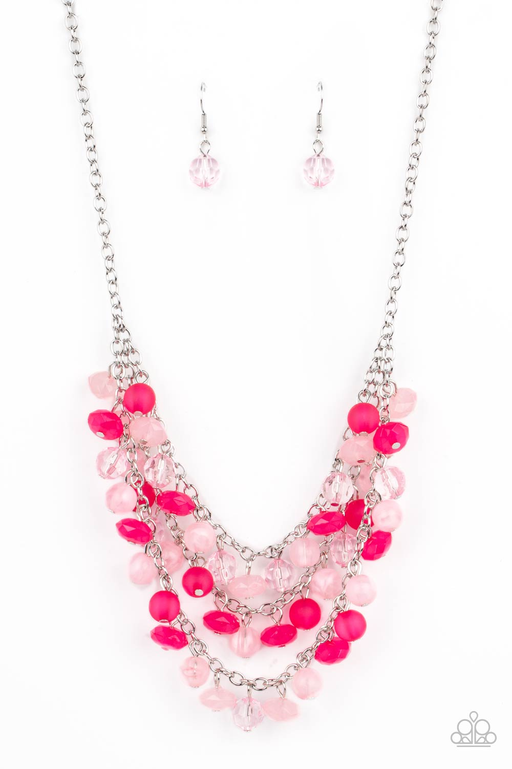 Paparazzi Fairytale Timelessness - Pink Necklace 