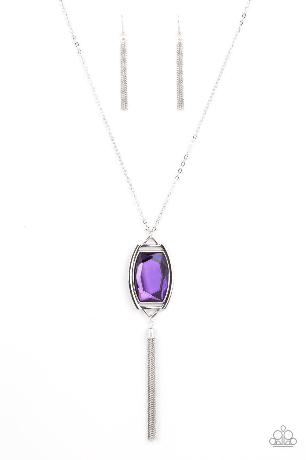 Paparazzi Timeless Talisman - Purple Necklace 