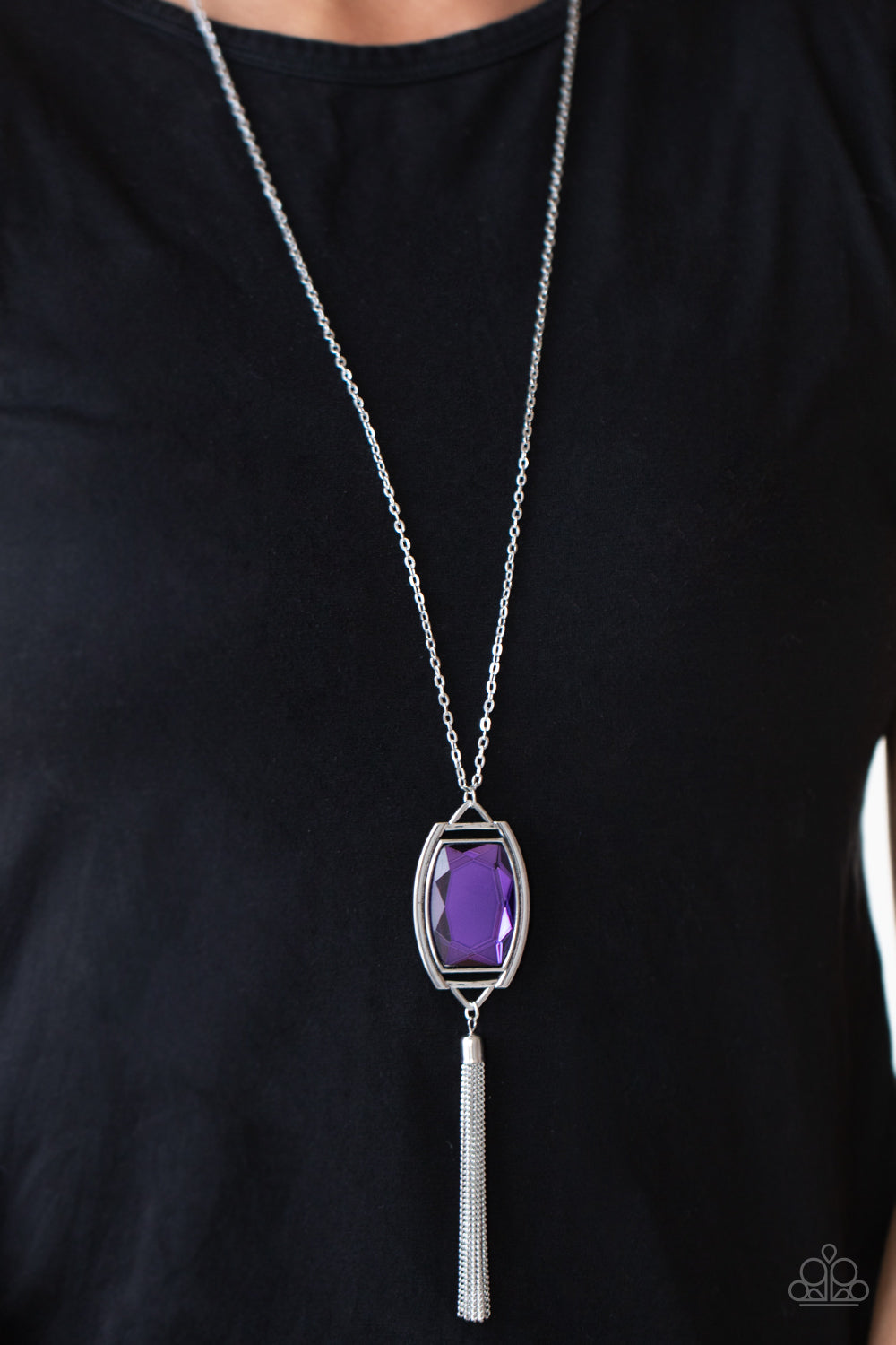 Paparazzi Timeless Talisman - Purple Necklace 