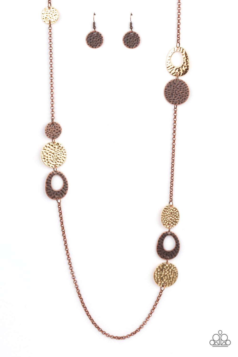 Paparazzi Gallery Guru - Copper Necklace 