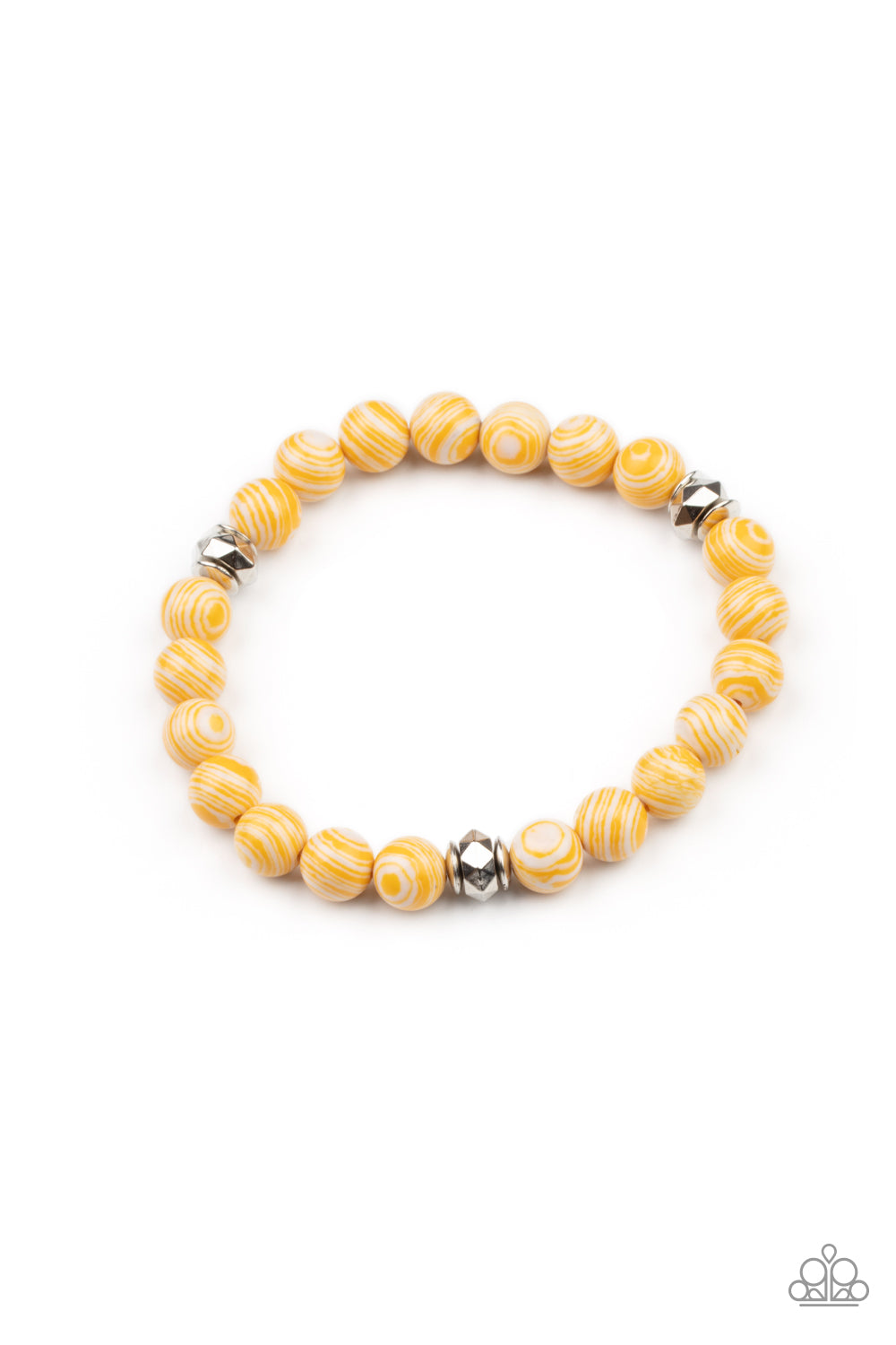 Paparazzi Awakened - Yellow Urban Bracelet 