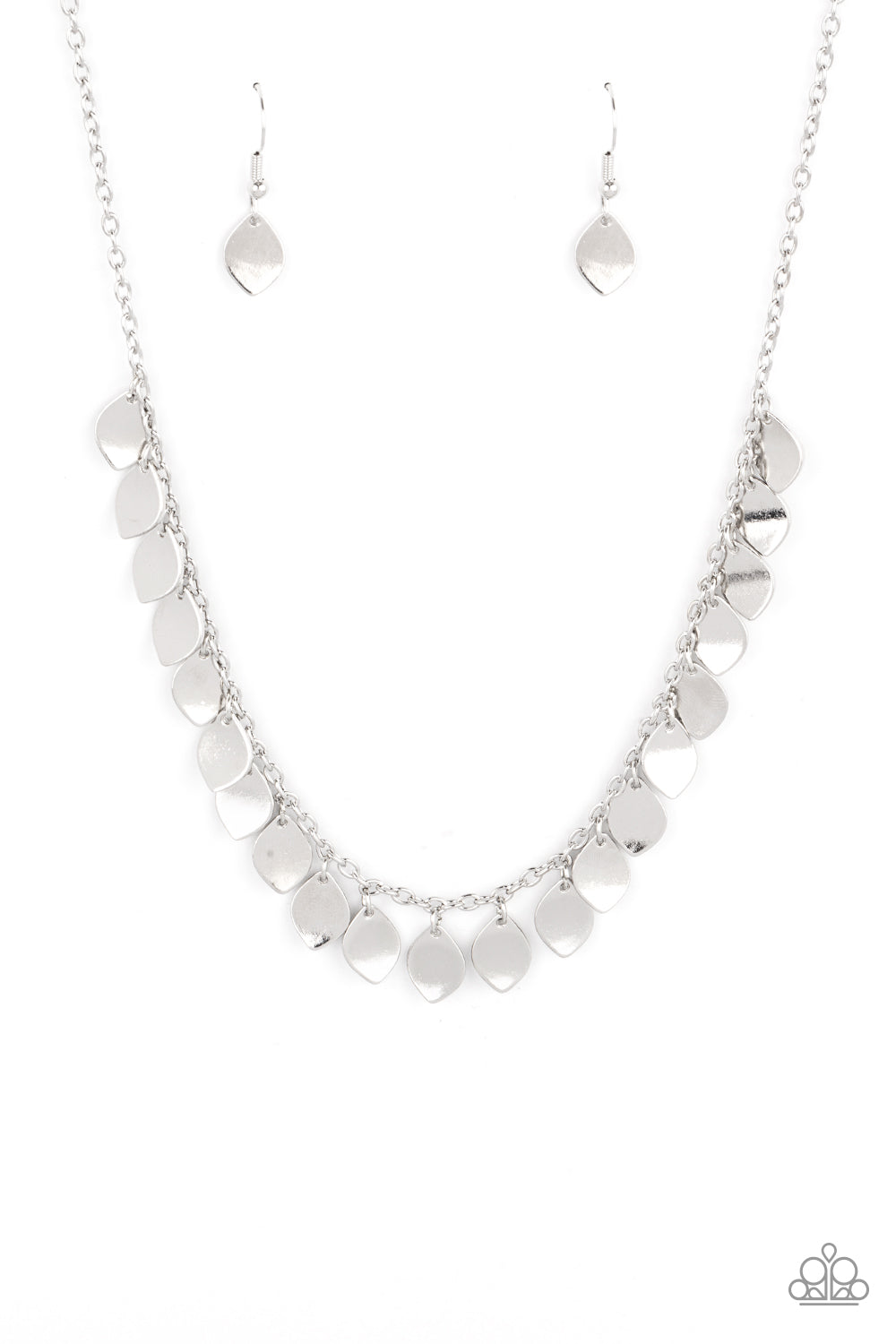 Paparazzi Dainty DISCovery - Silver Necklace 