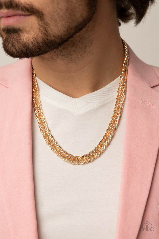 Urban Uppercut - Gold Necklace