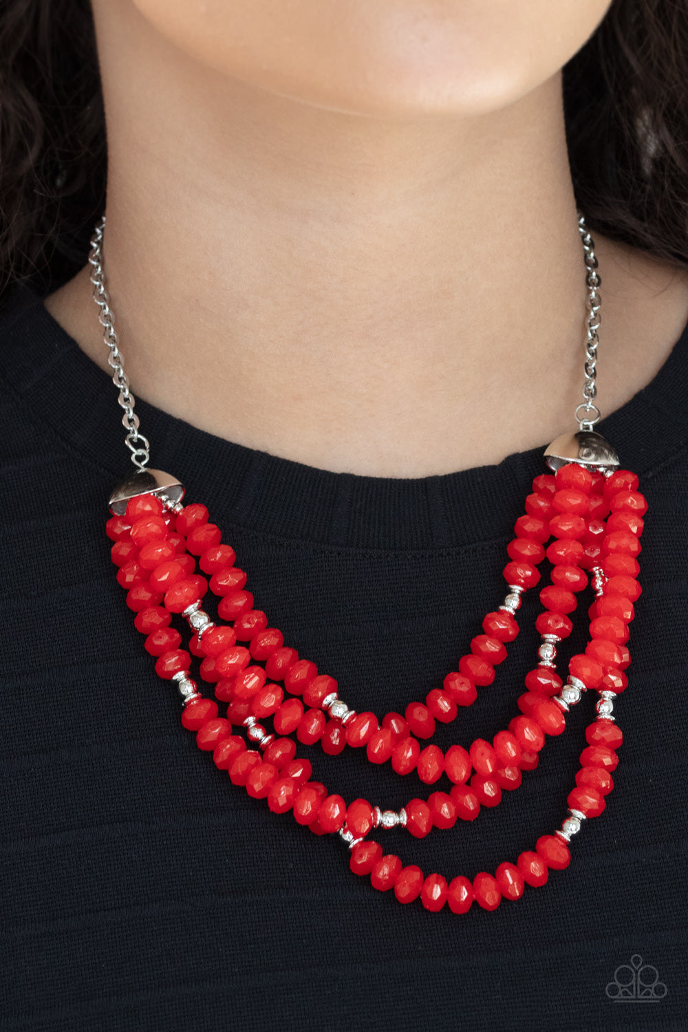 Paparazzi Best POSH-ible Taste - Red Necklace 