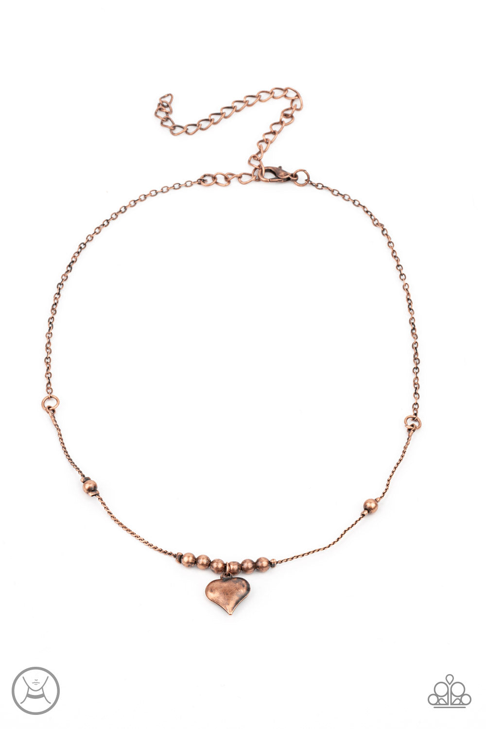 Paparazzi Casual Crush - Copper Necklace 