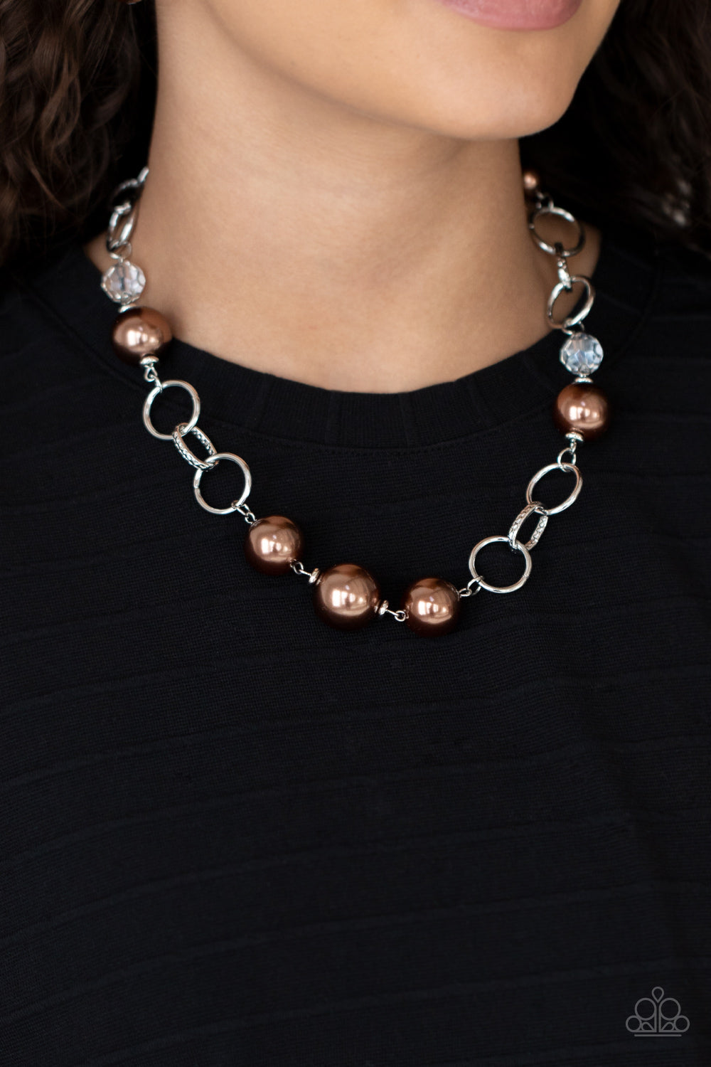 New Age Novelty - Brown Necklace