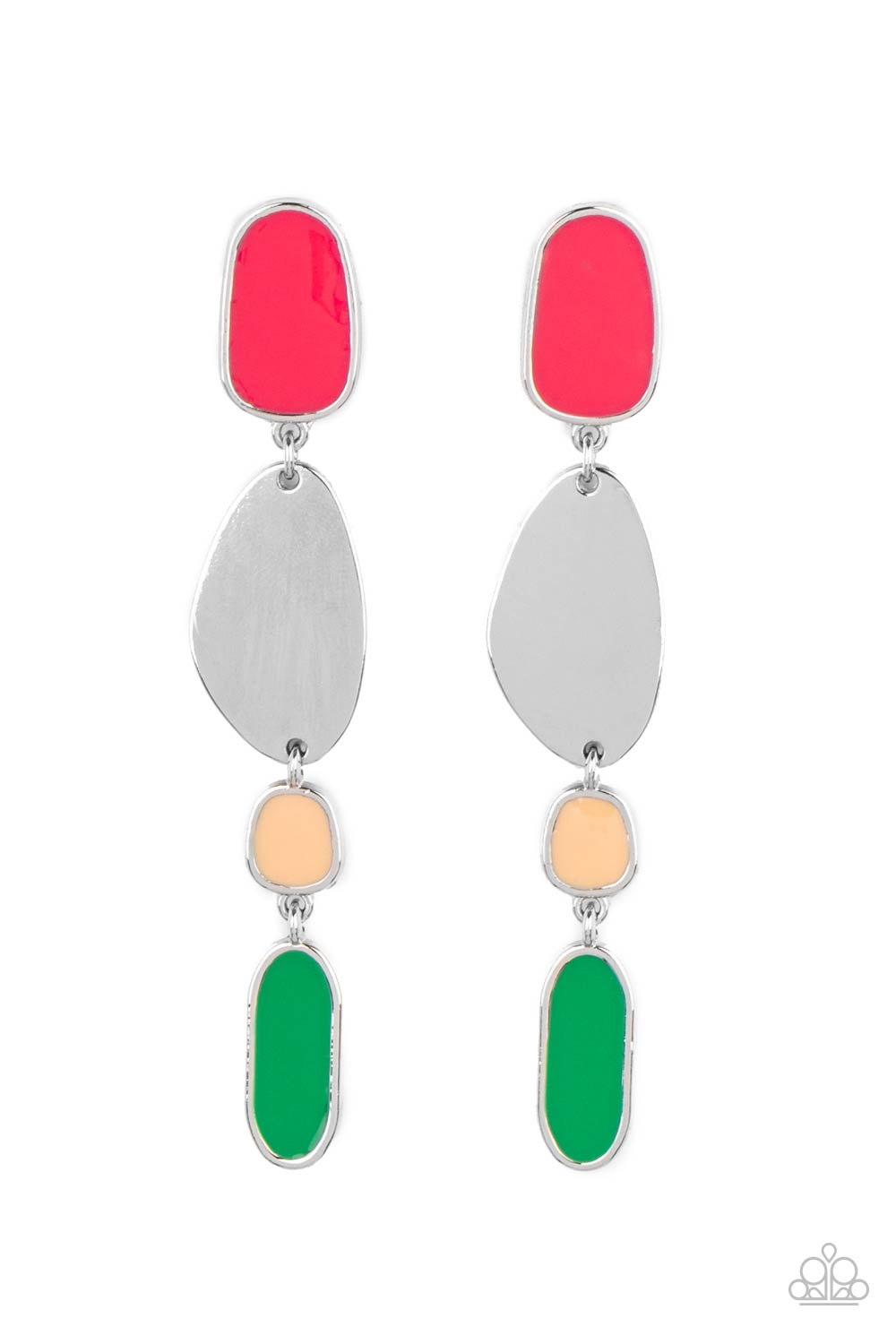 Deco By Design - Multi Post Earrings 