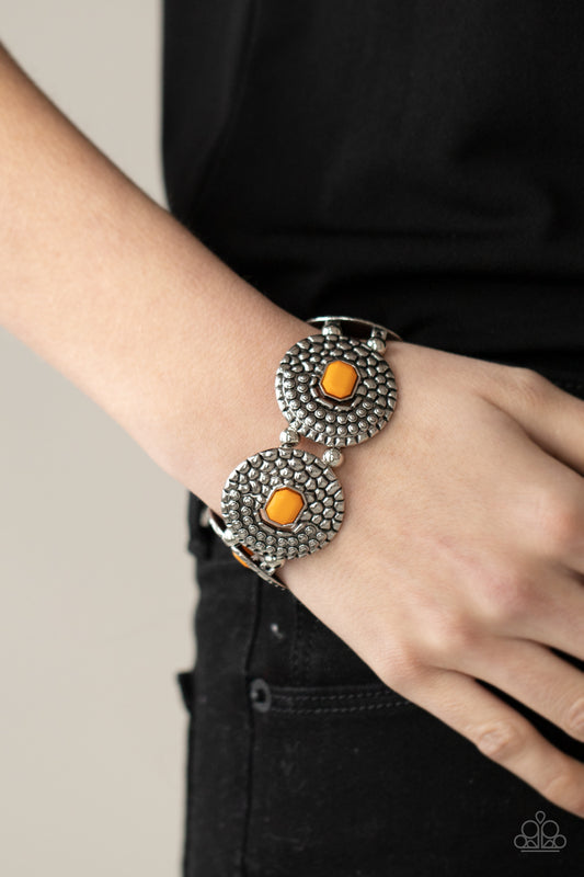 Prismatic Prowl - Orange Bracelet 