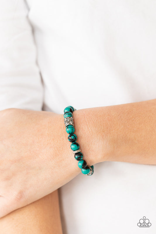 Paparazzi Garden Zen - Green Urban Bracelet 