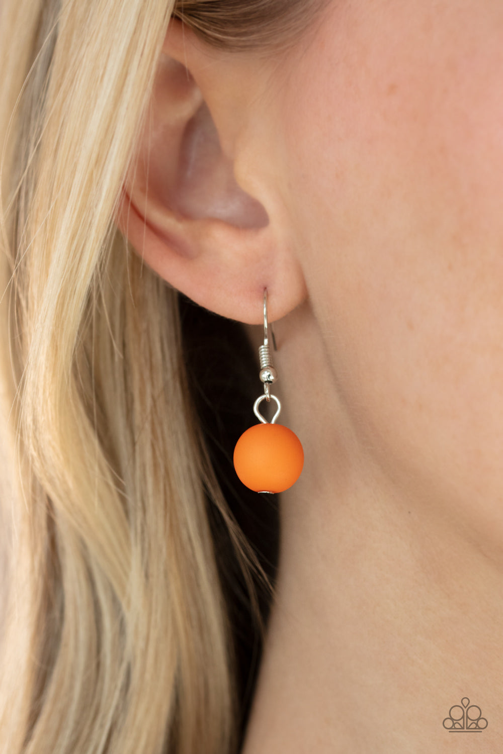 Paparazzi POP-ular Opinion - Orange Necklace 