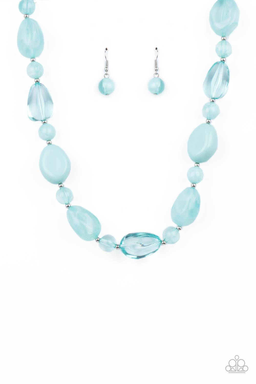 Staycation Stunner - Blue Necklace