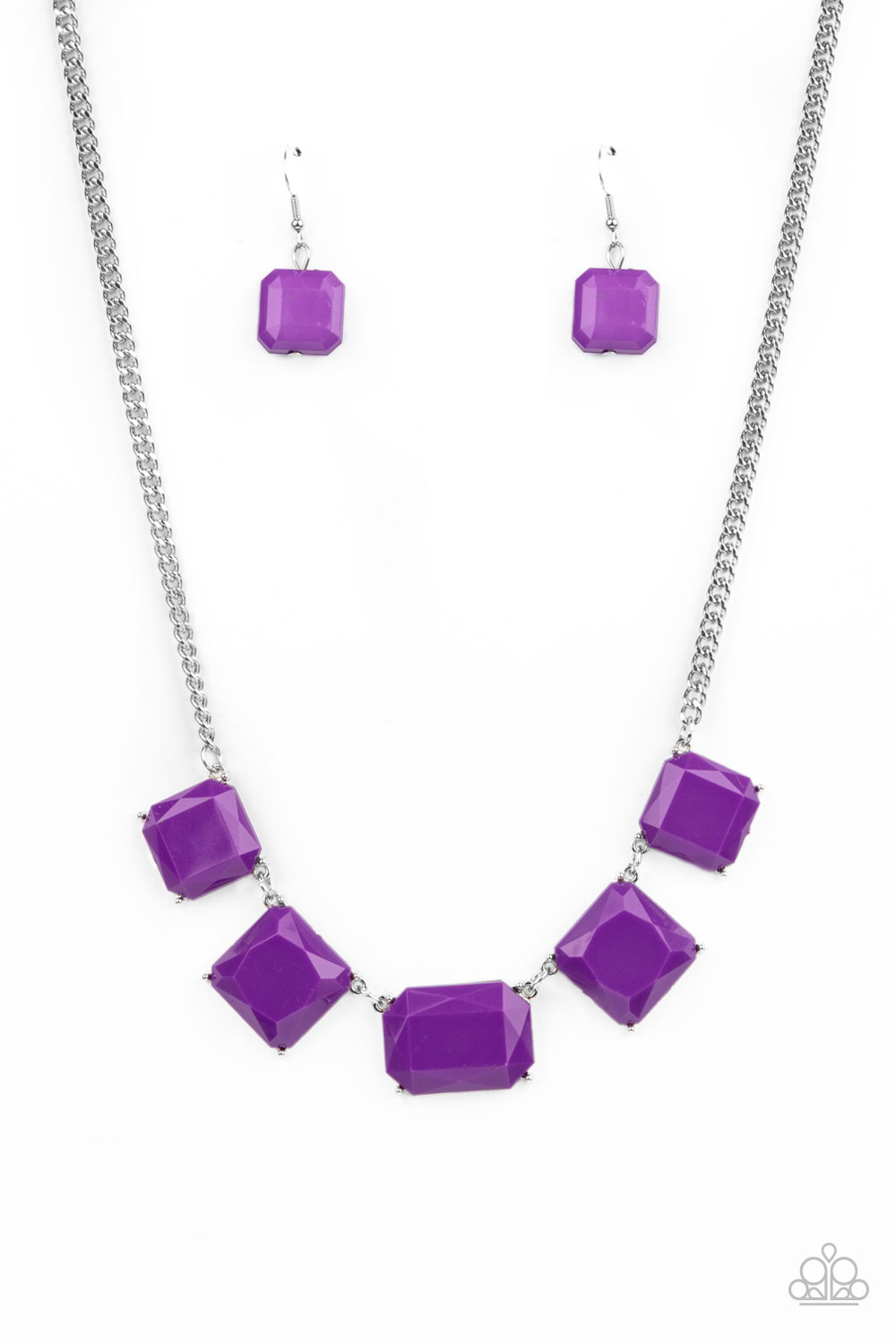 Paparazzi Instant Mood Booster - Purple Necklace 