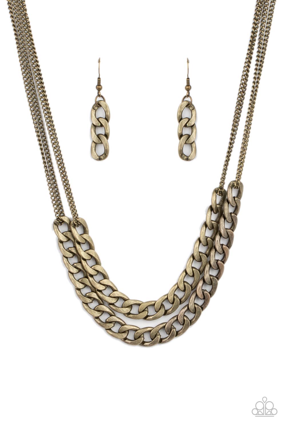 Paparazzi Urban Culture - Brass Necklace 