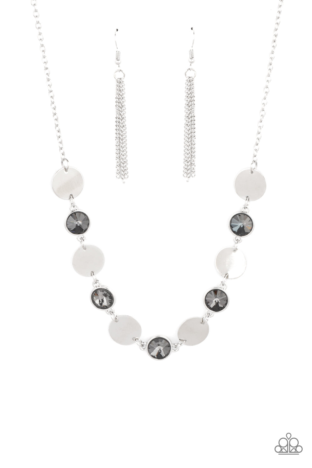 Paparazzi Refined Reflections - Silver Necklace 