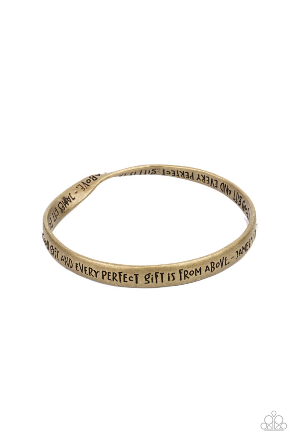 Paparazzi Perfect Present - Brass Bracelet 