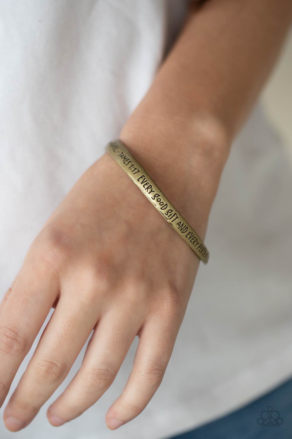 Paparazzi Perfect Present - Brass Bracelet 