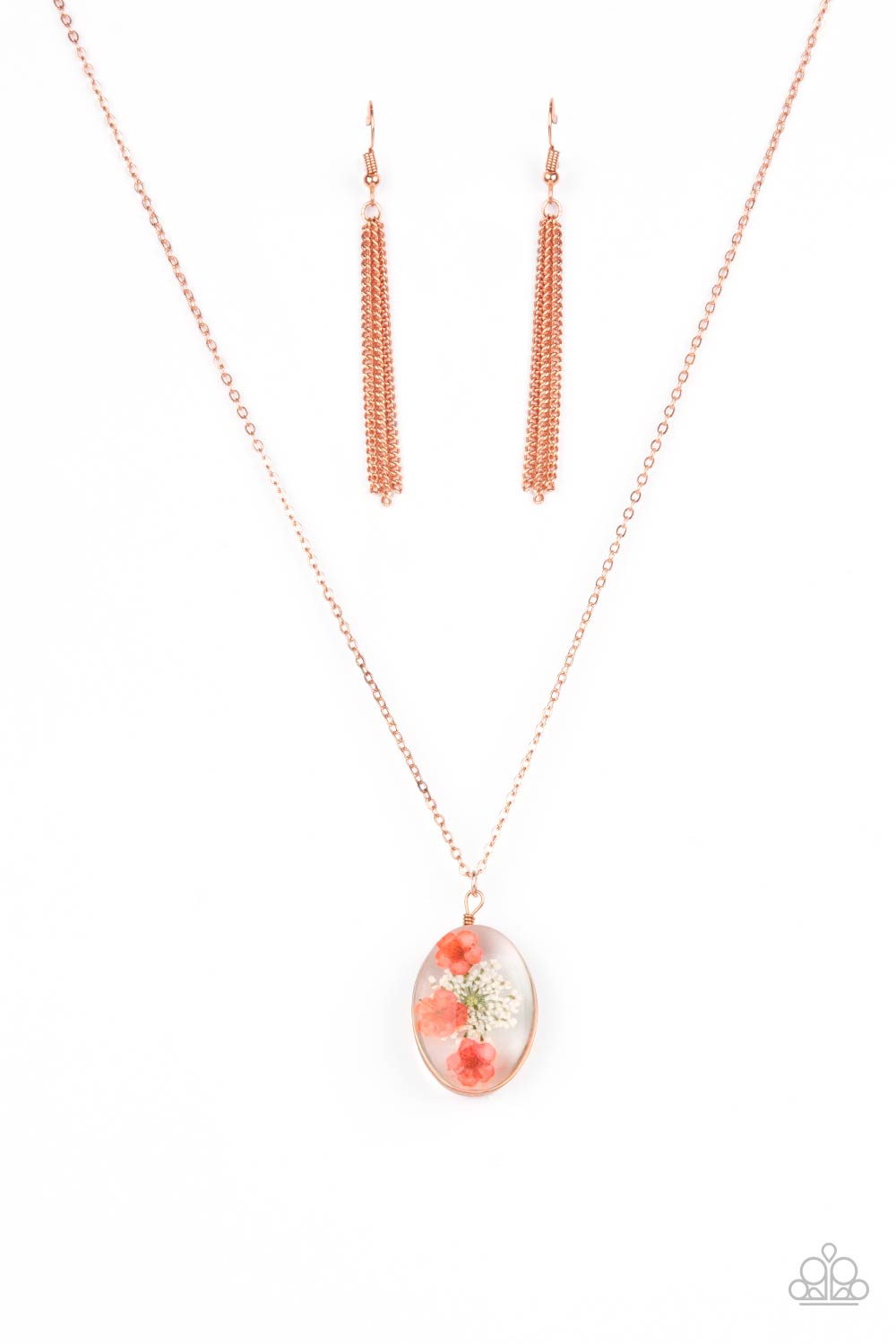 Paparazzi Sweet Sentiments - Copper Necklace 