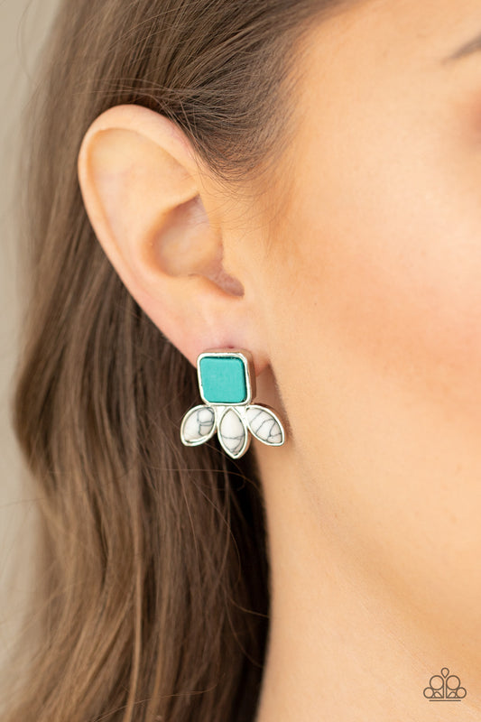 Hill Country Blossoms - Blue Post Earrings