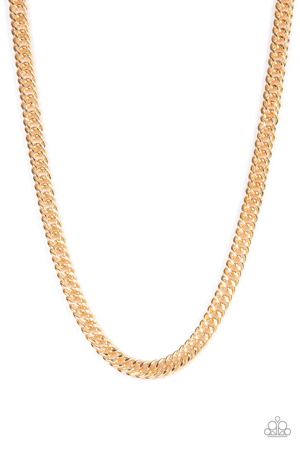 Winners Circle - Gold Urban Necklace 