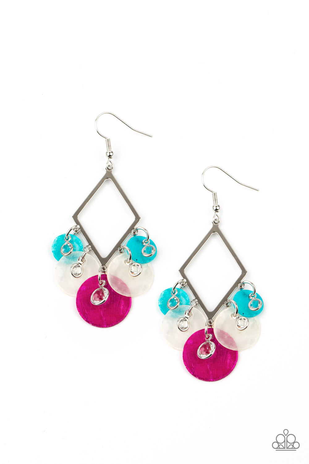 Paparazzi Pomp And Circumstance - Multi Earrings 