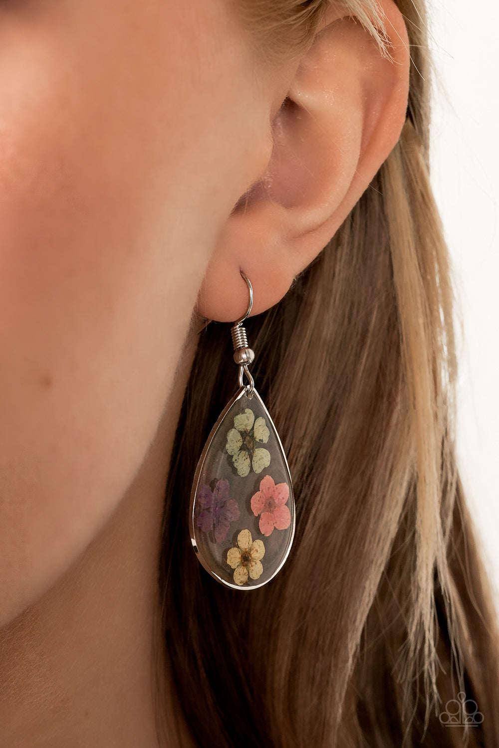 Paparazzi Perennial Prairie - Multicolored Earrings 