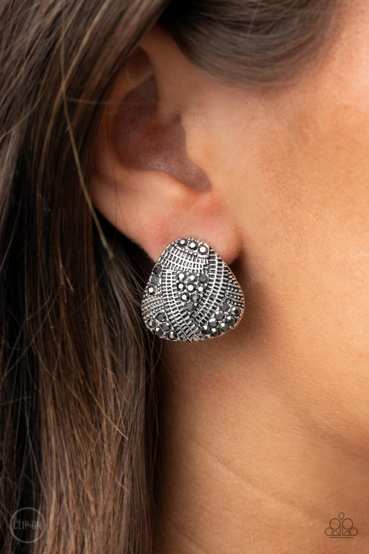 Gorgeously Galleria - Silver Clip On Earrings 