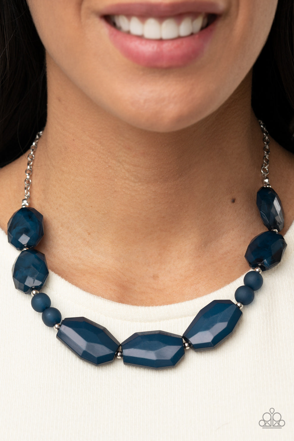 Paparazzi Melrose Melody - Blue Necklace 