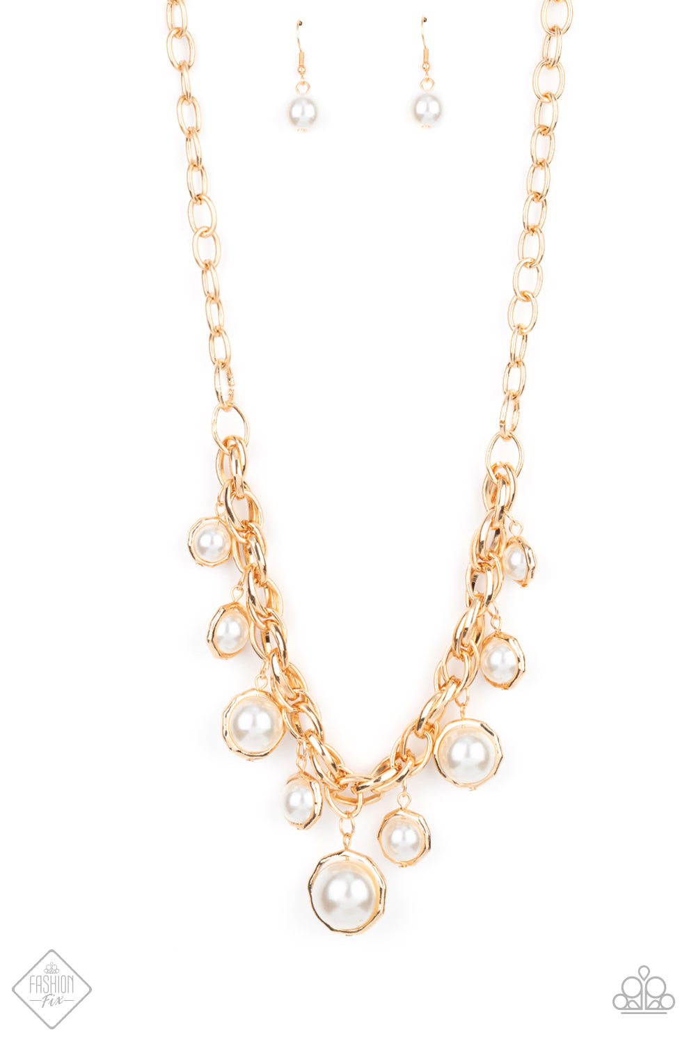 Paparazzi Revolving Refinement - Gold Necklace 