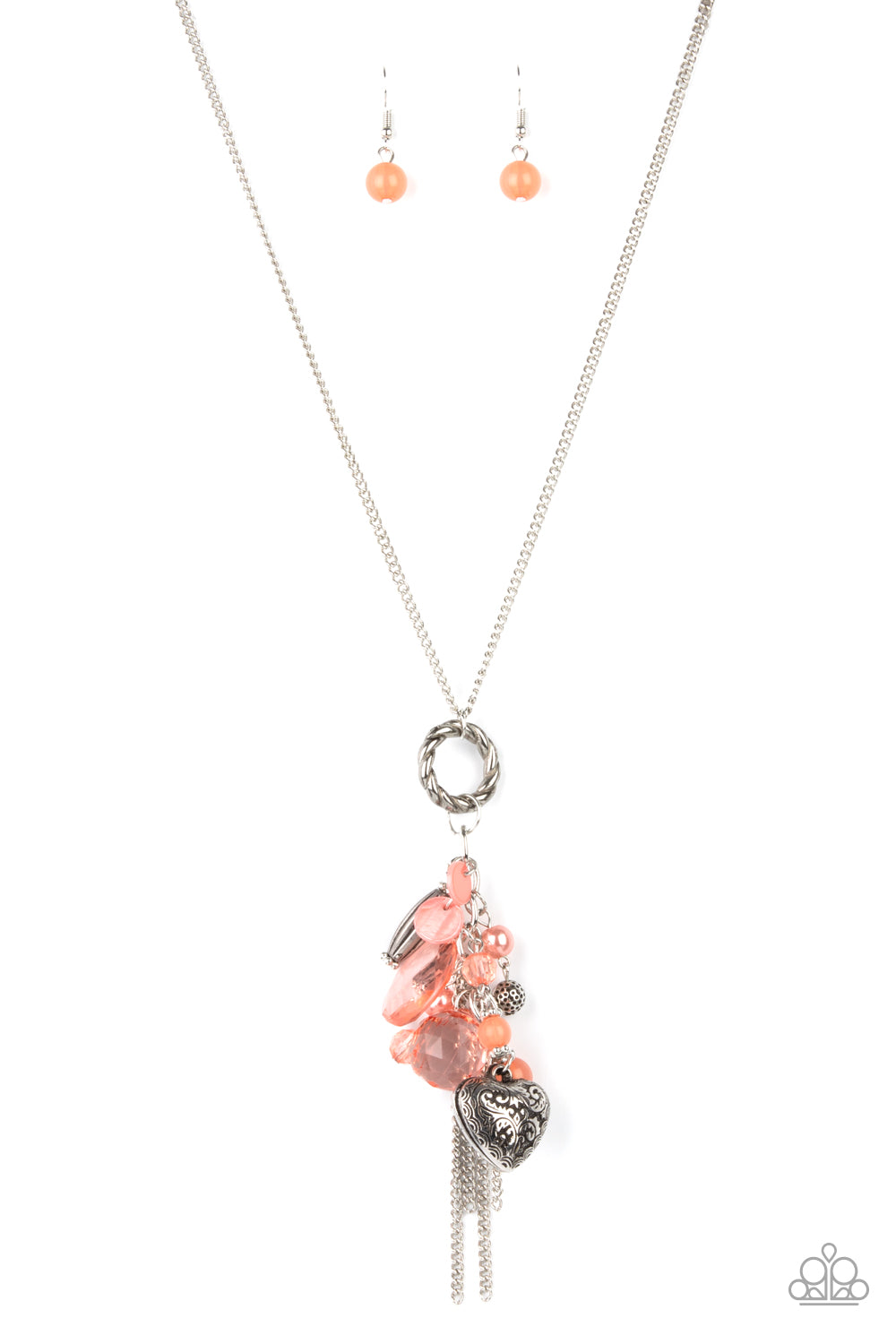 AMOR to Love - Orange Necklace