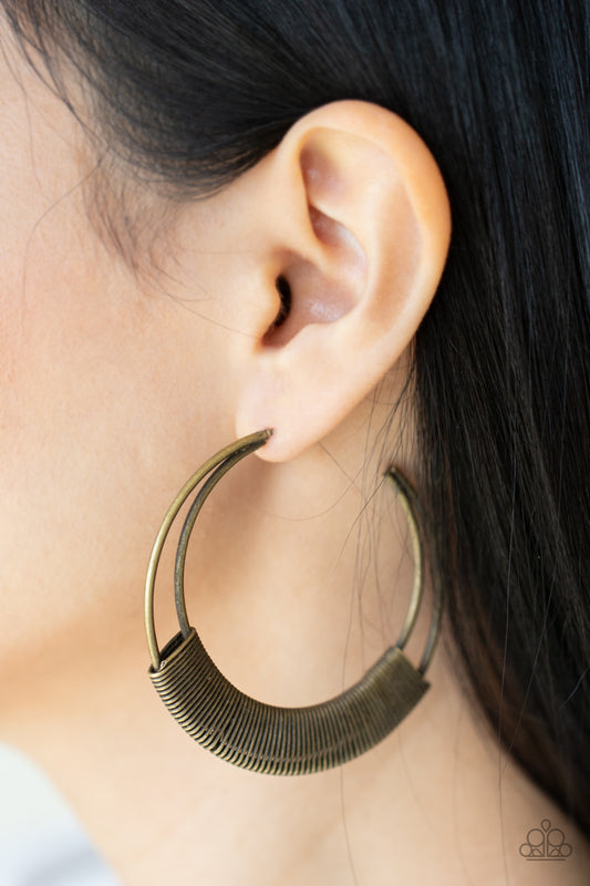 Artisan Attitude - Brass Earring